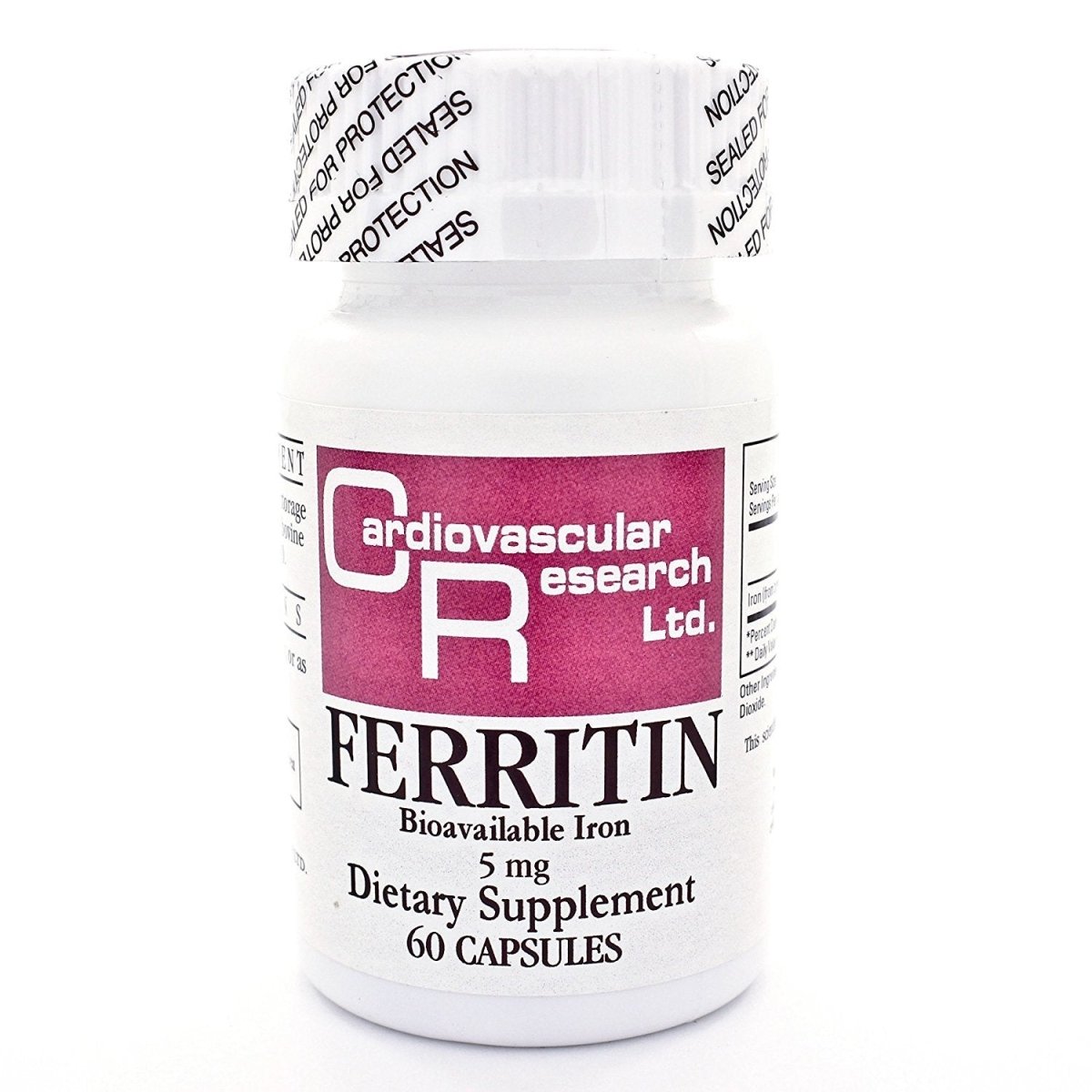 Ecological Formulas Ferritin 60 Capsules