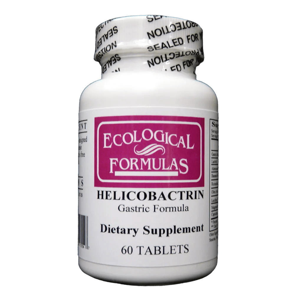 Ecological Formulas Helicobactrin 60 Tablets