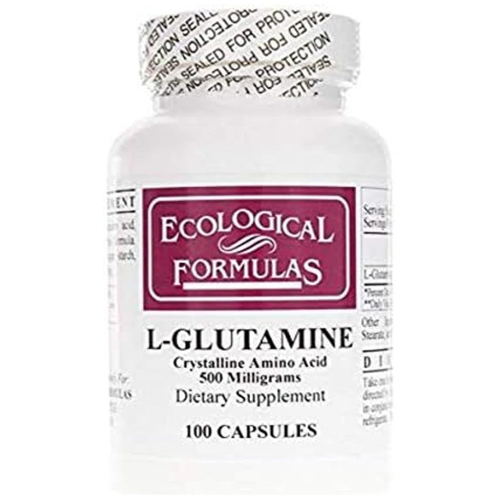 Ecological Formulas L-Glutamine 500 mg 100 Capsules