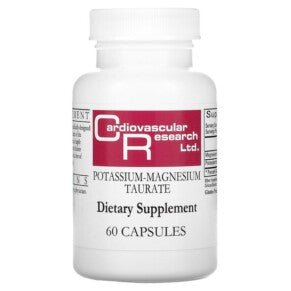 Ecological Formulas Magnesium-Potassium Taurate 60 Capsules