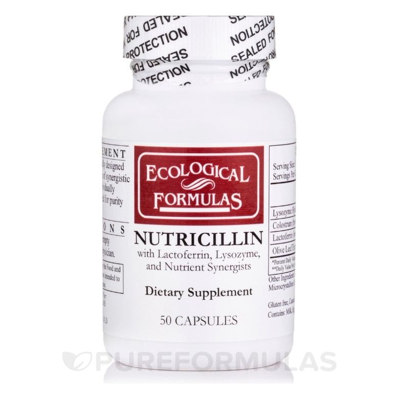 Ecological Formulas Nutricillin 50 Capsules