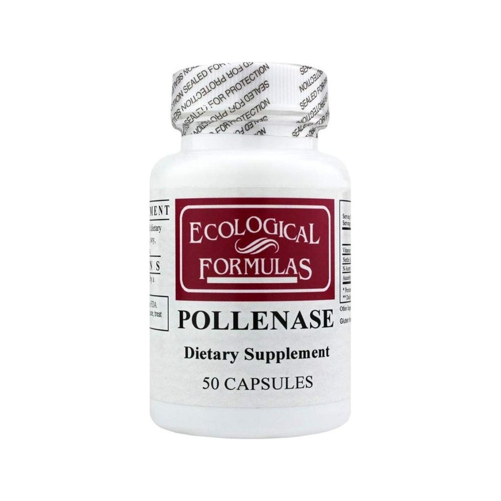 Ecological Formulas Pollenase 50 Capsules