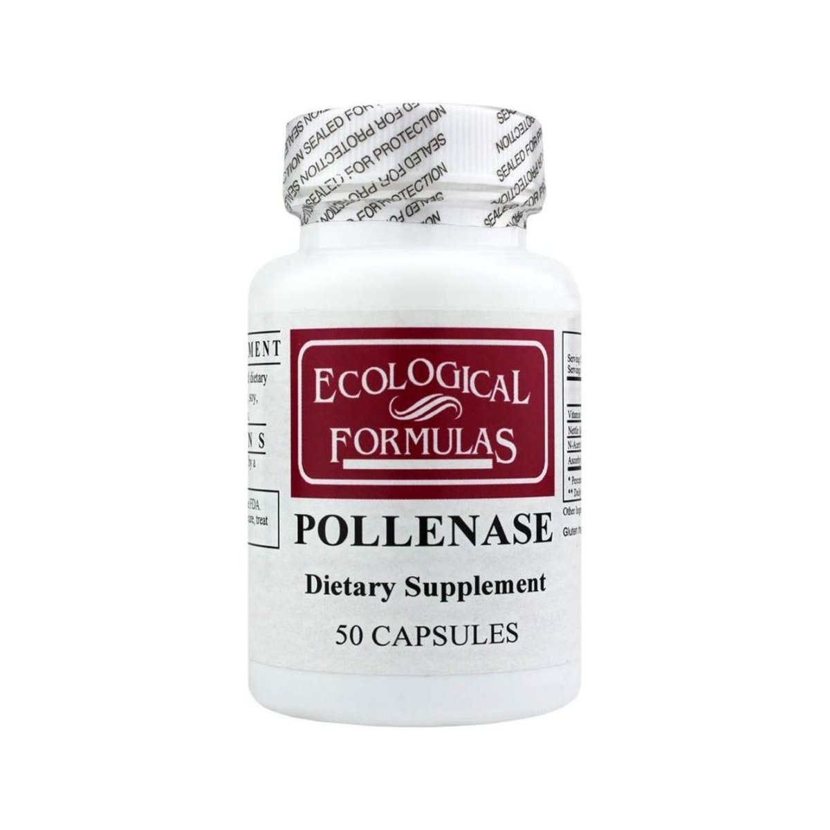 Ecological Formulas Pollenase 50 Capsules