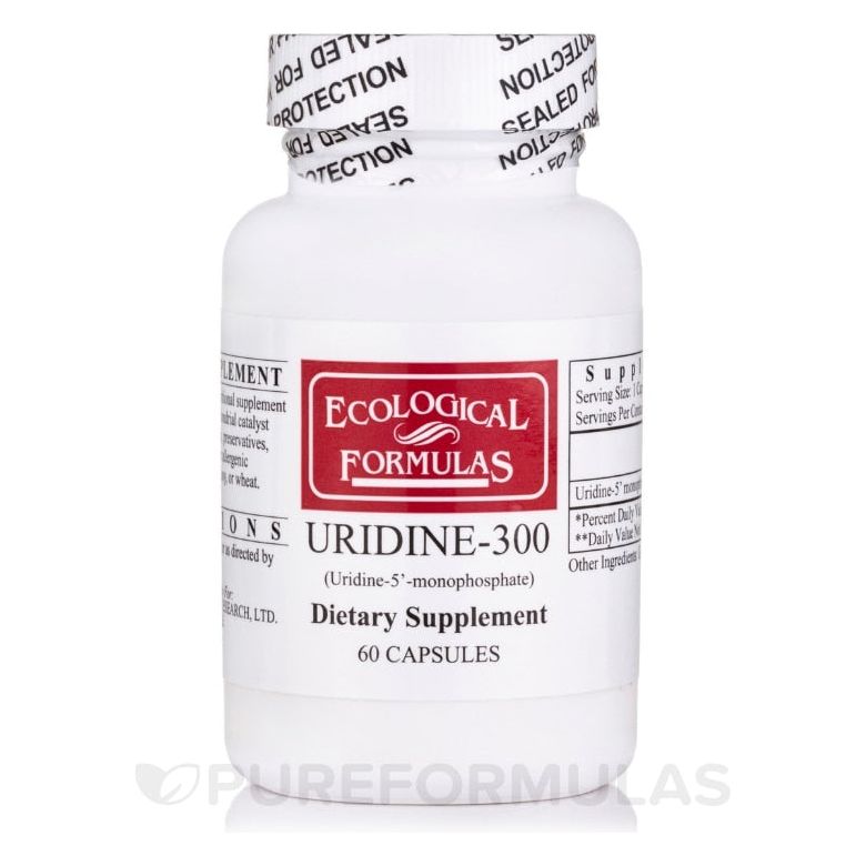 Ecological Formulas Uridine-300 60 Capsules