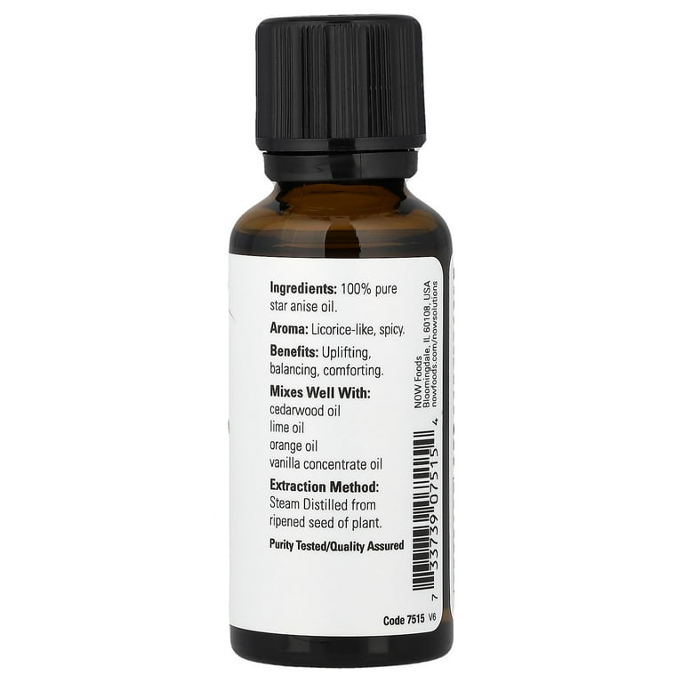 Now Essential Oils Anise 1 Oz 2 pack - 7515