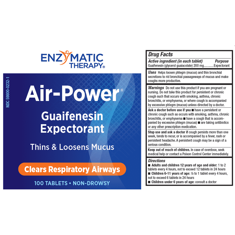 Enzymatic Therapy Air-Power 100 Tablets