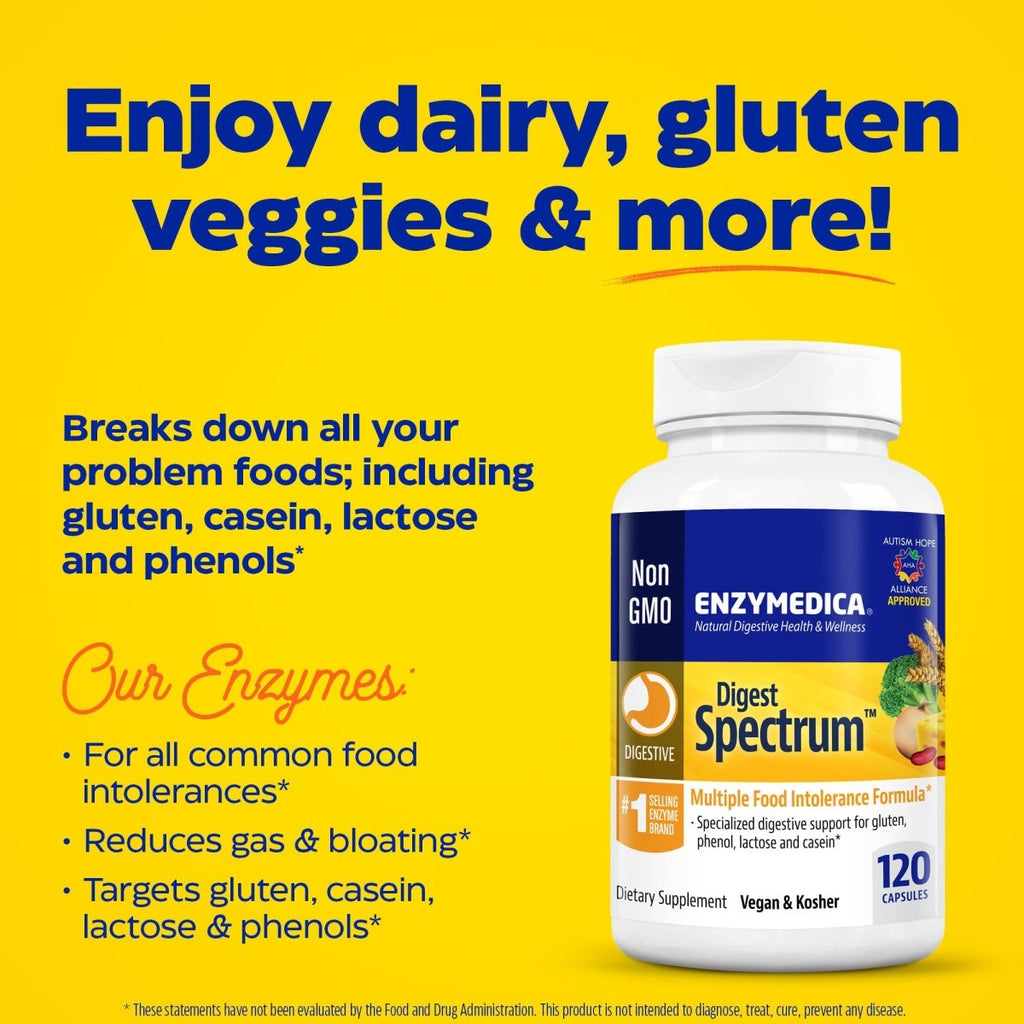 Enzymedica Digest Spectrum 120 Capsules