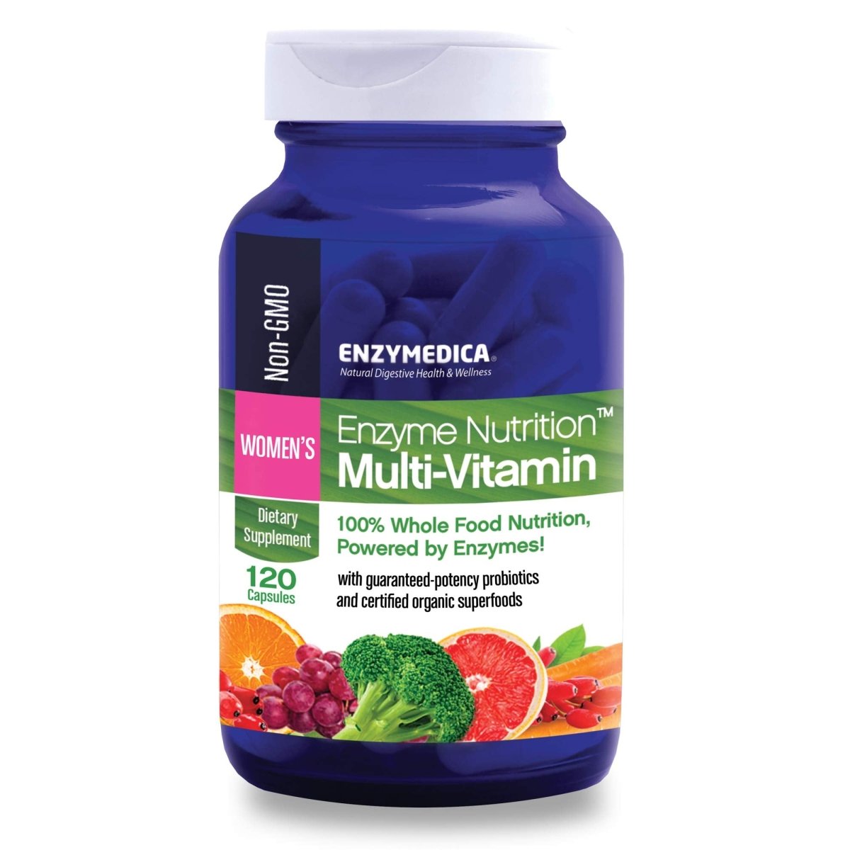 Enzymedica - Enzyme Nutrition Men's Multi-Vitamin - 120 Vegetarian Capsules