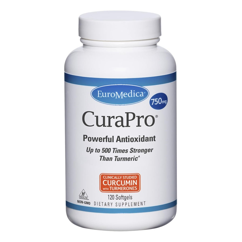 EuroMedica CuraPro 750mg 120 Softgels