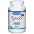 Euromedica Silica-20, 60 Tablets - Optimize Collagen, Support Healthy Bone Density + Hair, Skin & Nails - Non-GMO, Vegan - 30 Servings