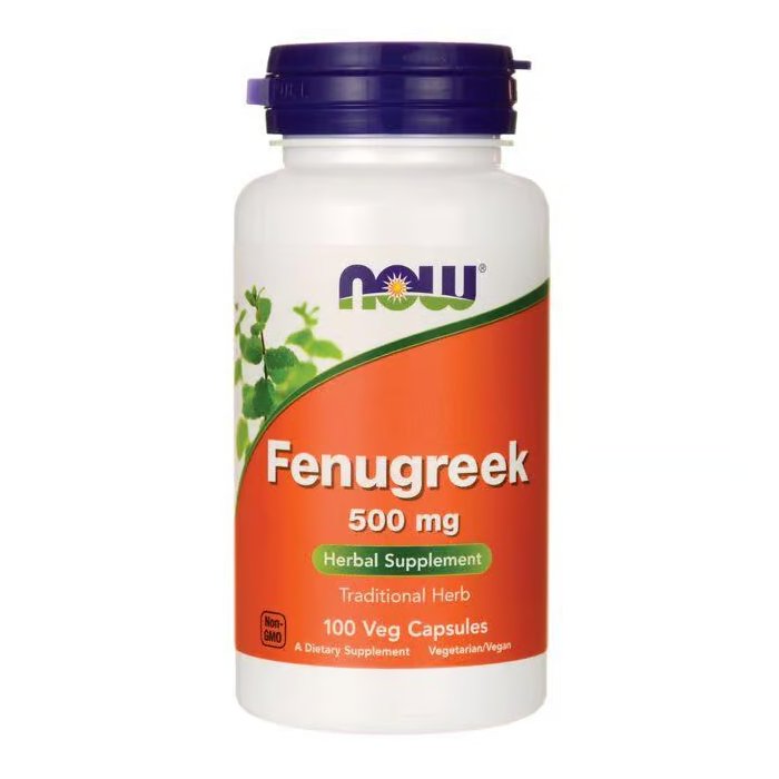 Now Foods Fenugreek 500 mg 100 Vcaps - 4677 - 3 Pack