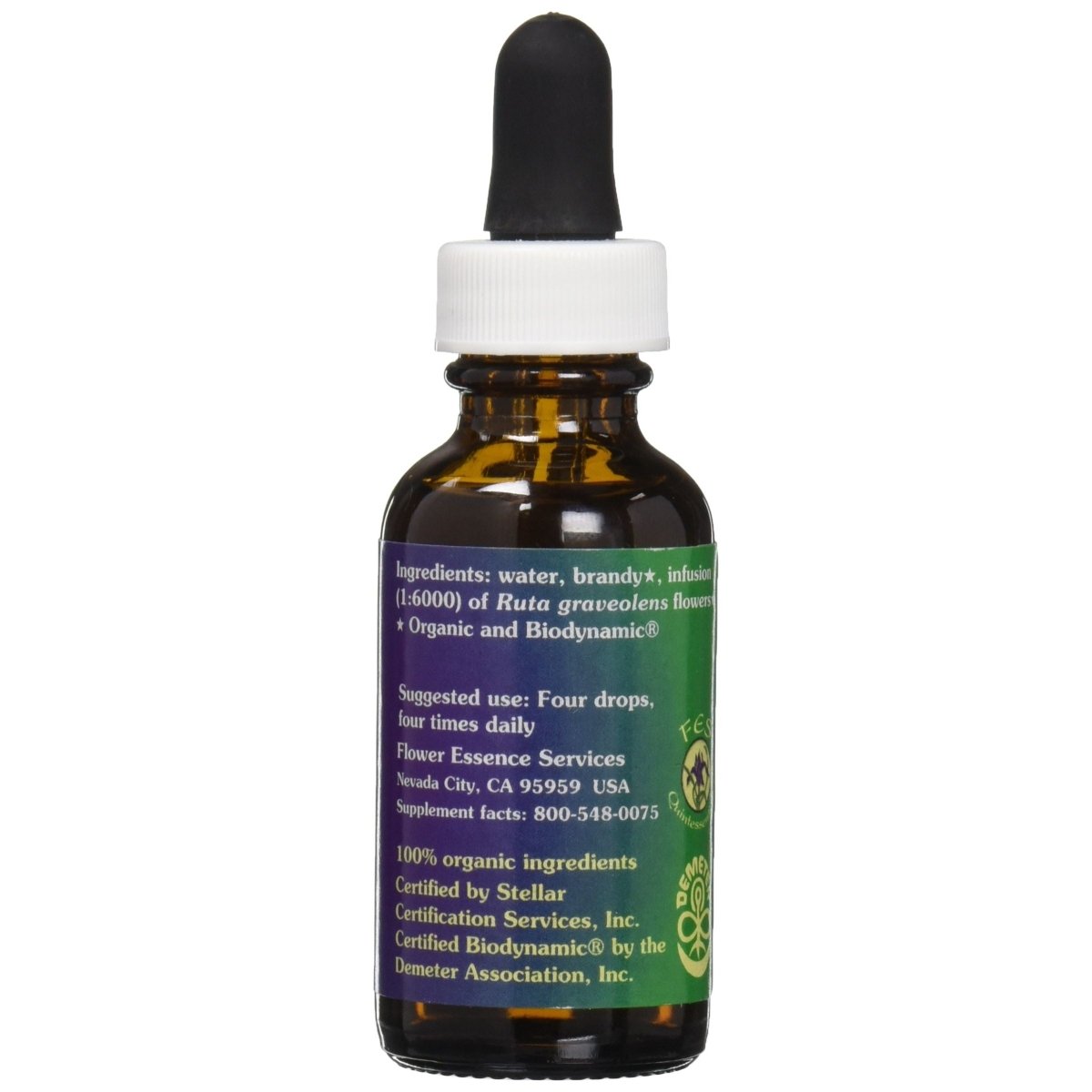 Flower Essence Services Rue Dropper 1oz
