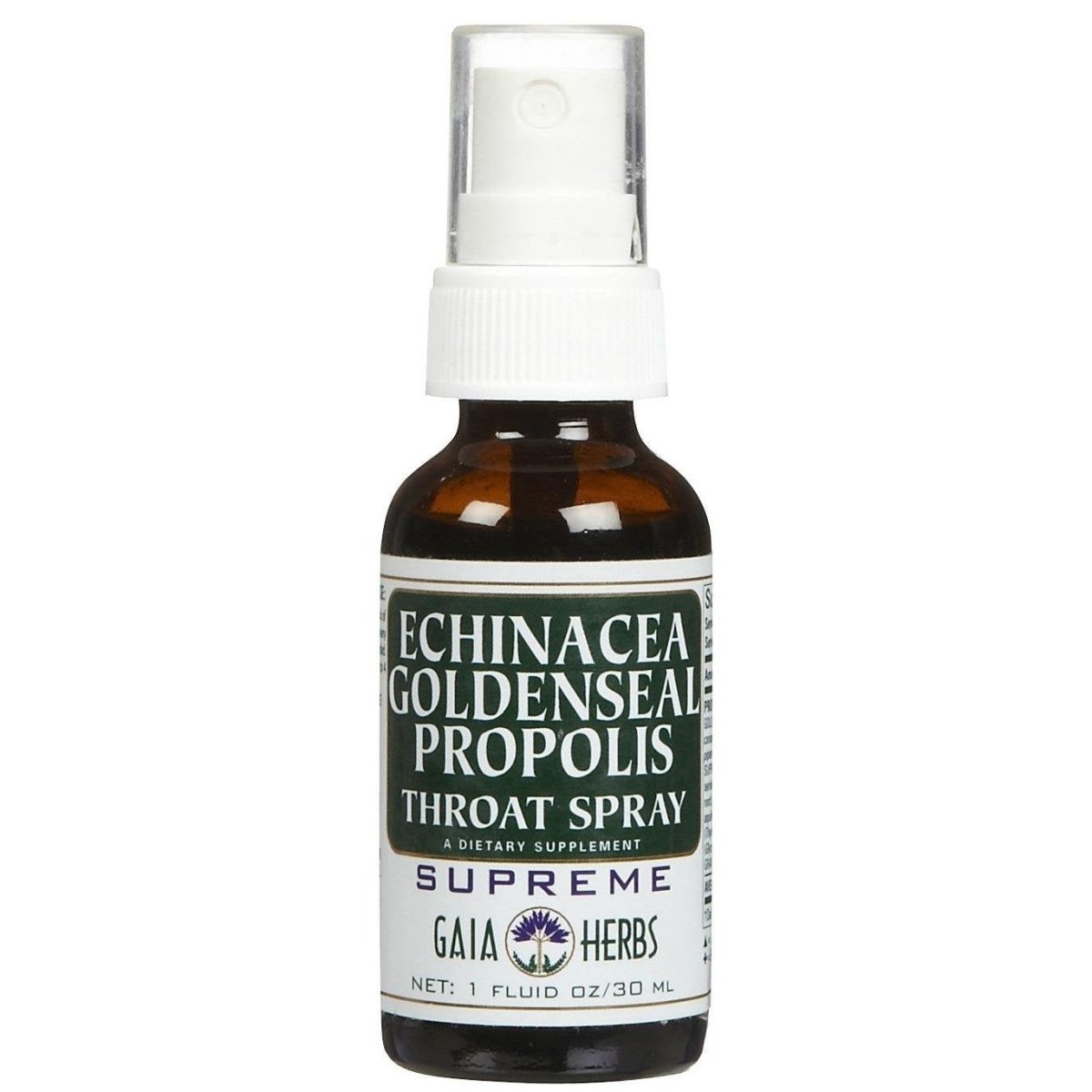 Gaia Herbs Echinacea Goldenseal Propolis Throat Spray-1 oz