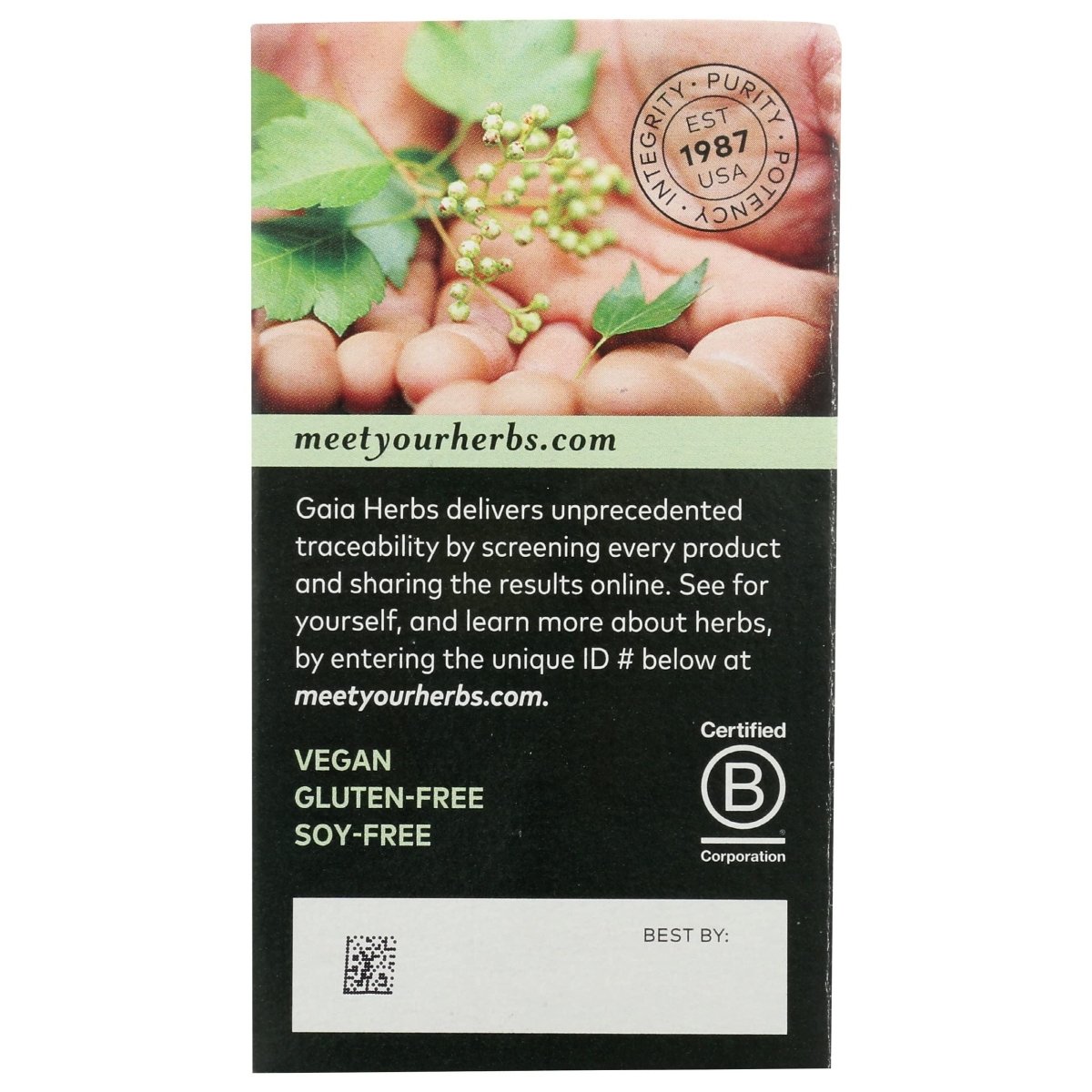 Gaia Herbs Ginkgo Leaf - Traditionally Used to Support Healthy Circulation and Brain Function - Organic, Herbal Supplement - 60 Vegan Liquid Phyto-Capsules (20-Day Supply)