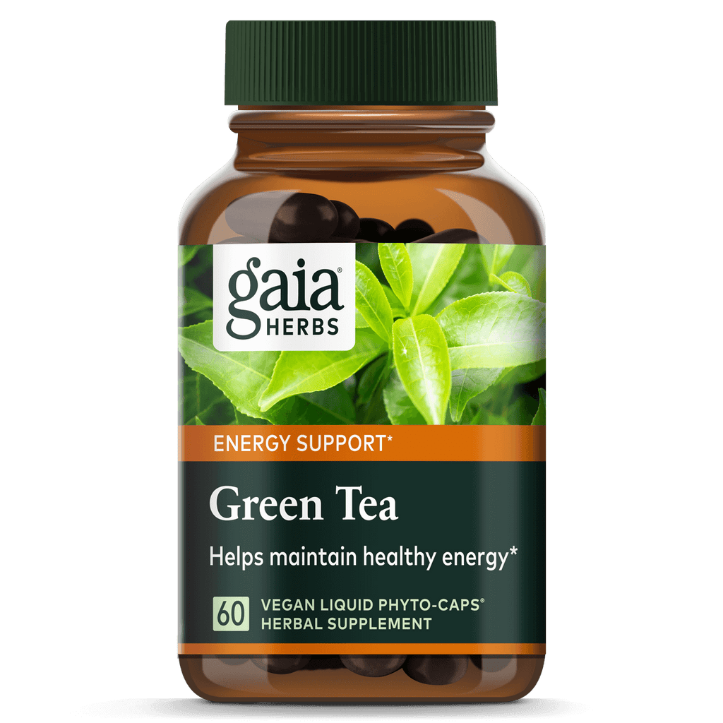 Gaia Herbs Green Tea 60 Vcaps