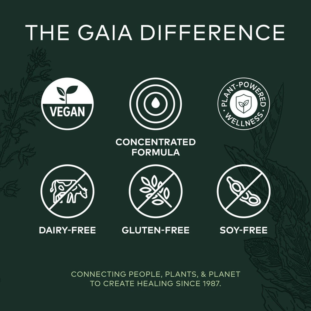 Gaia Herbs Mighty Lungs -  60 Vegan Liquid Phyto-Capsules (30-Day Supply)
