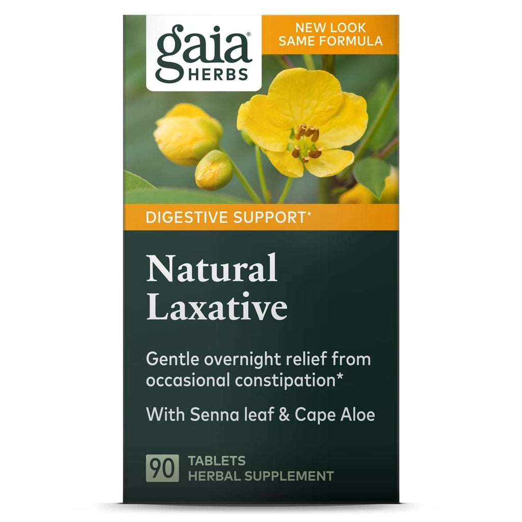 Gaia Herbs Natural Laxative 90 ct, Tablets
