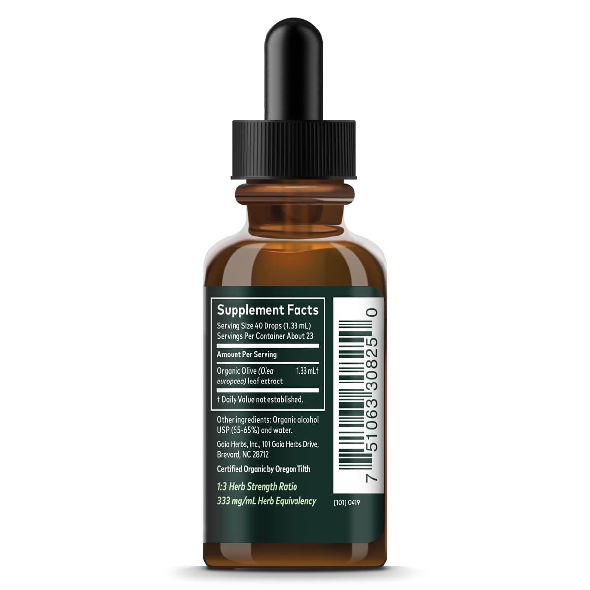 Gaia Herbs Olive Leaf 1 Fl Oz, Liquid Extract