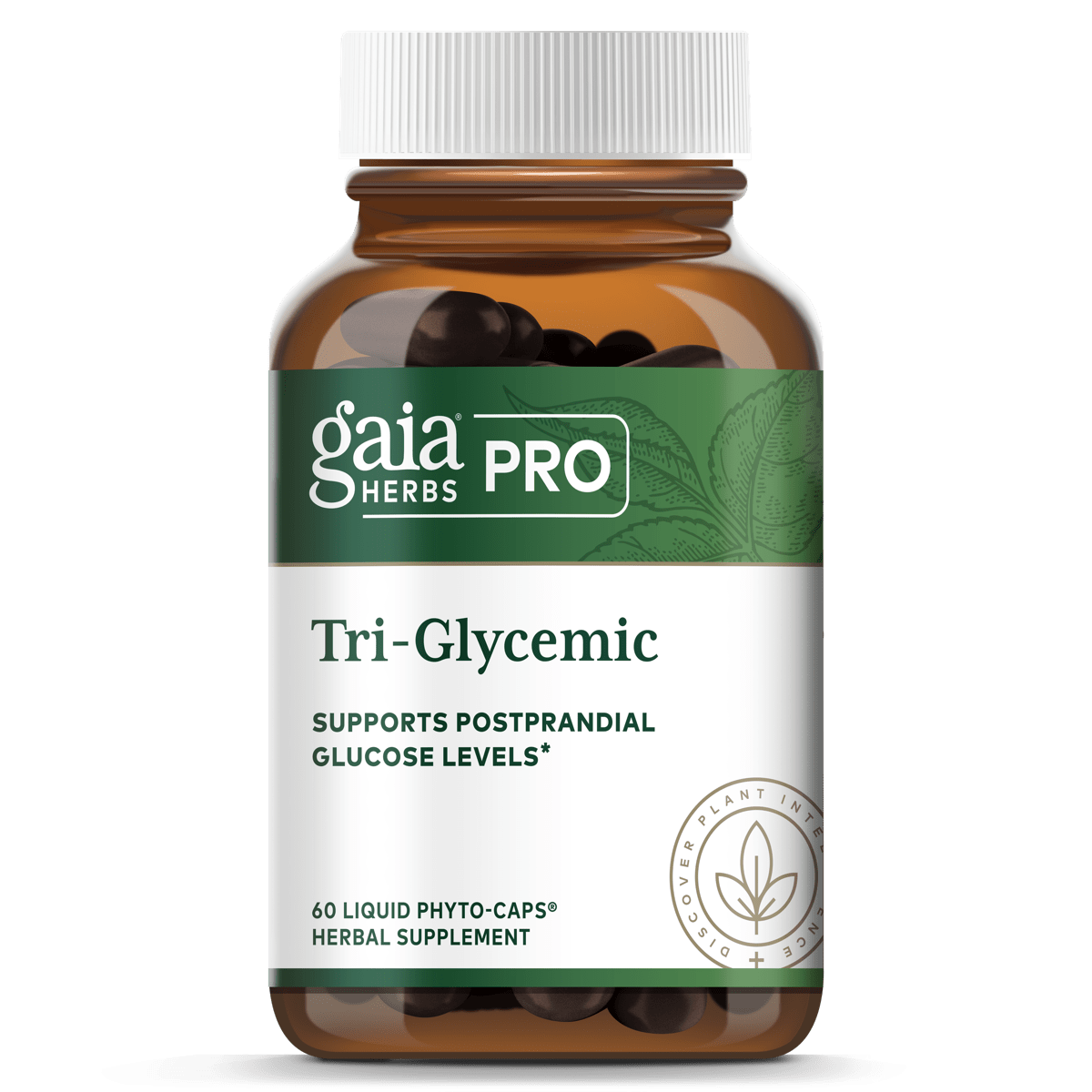 Gaia Herbs Pro Glycemic Formula Support Caps 120 Liquid Phyto-Caps