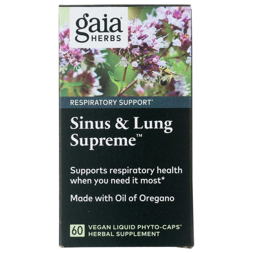 Gaia Herbs Sinus & Lung 60 Vcaps