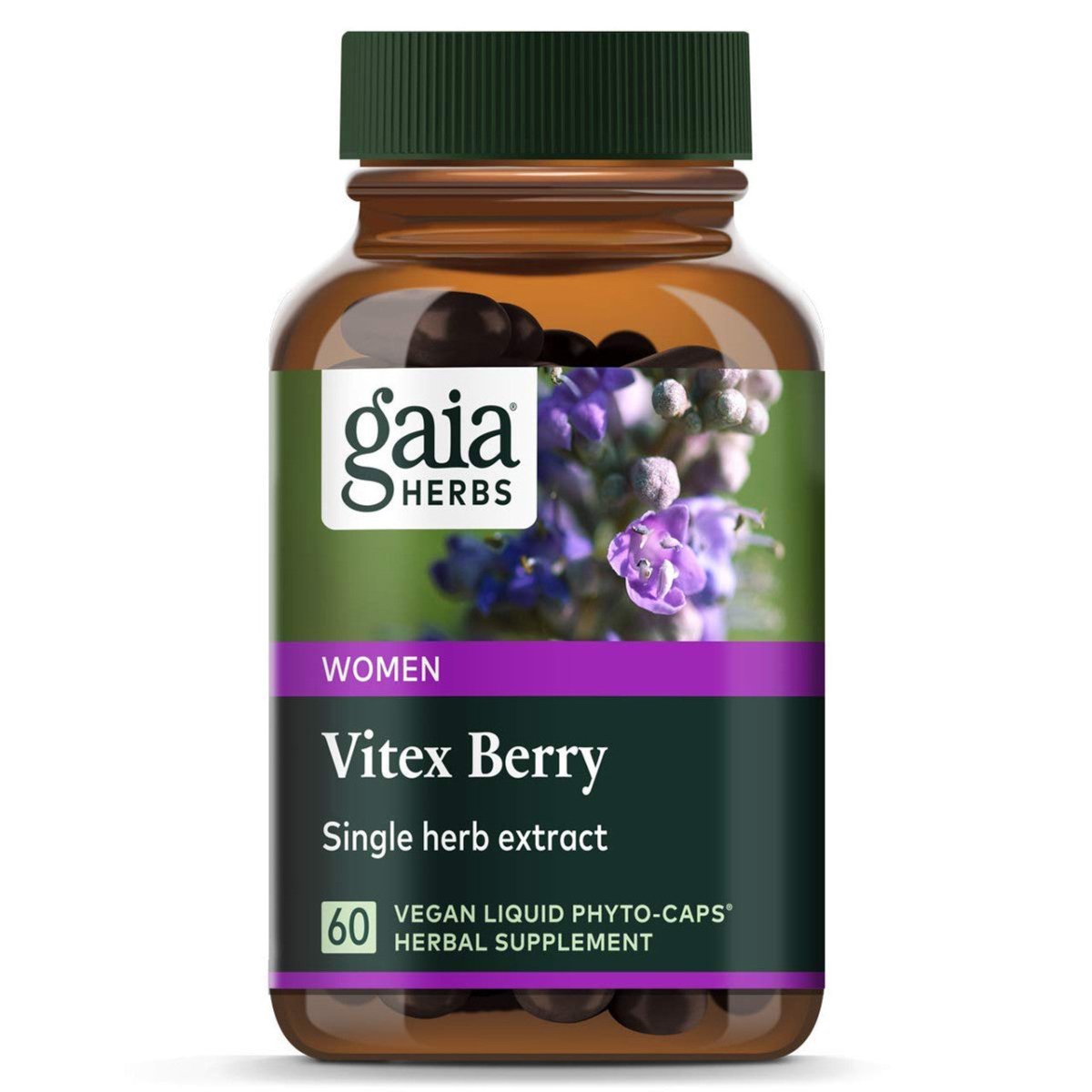 Gaia Herbs Vitex Berry 60 Vcaps - 2 Pack