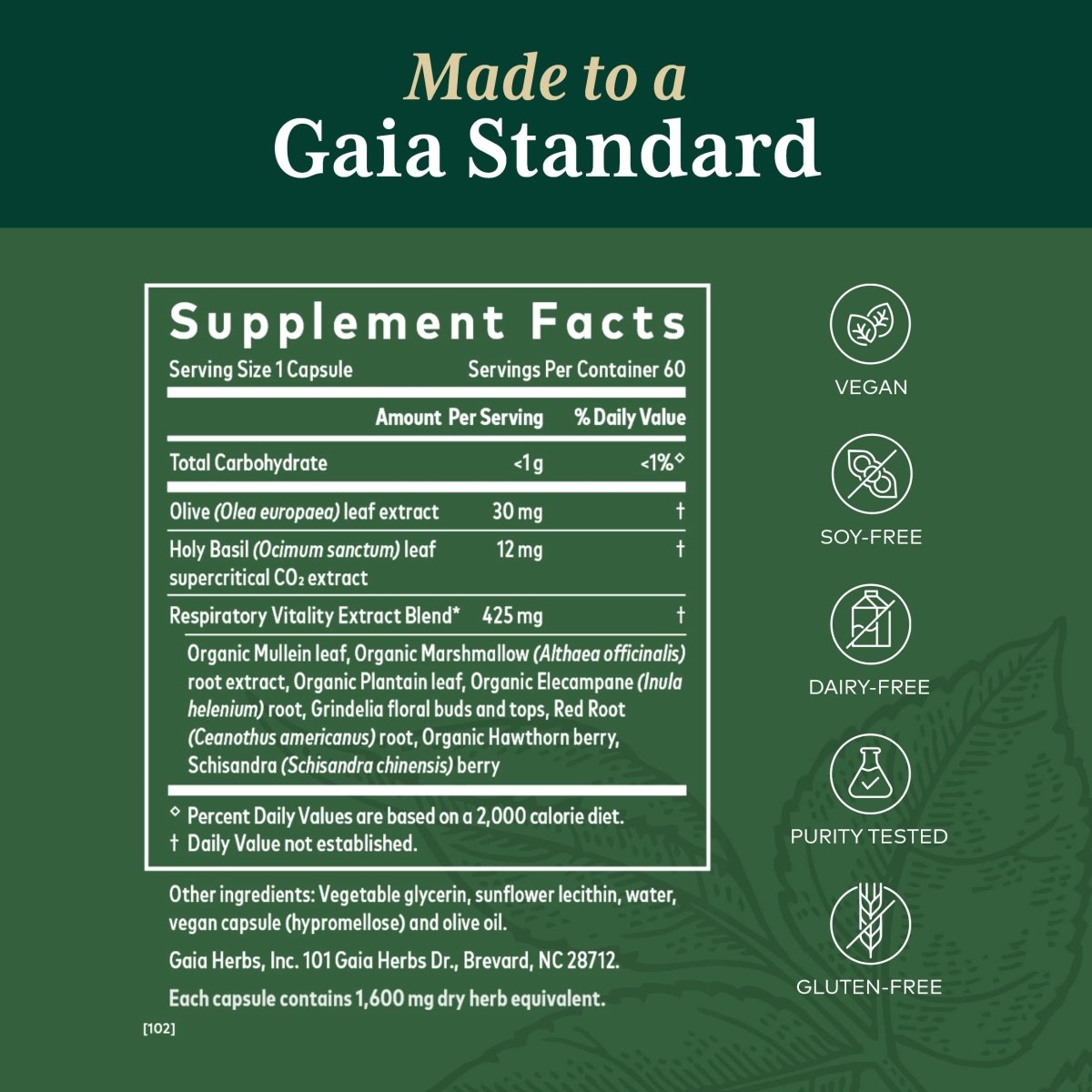 Gaia PRO Daily Lung Formula