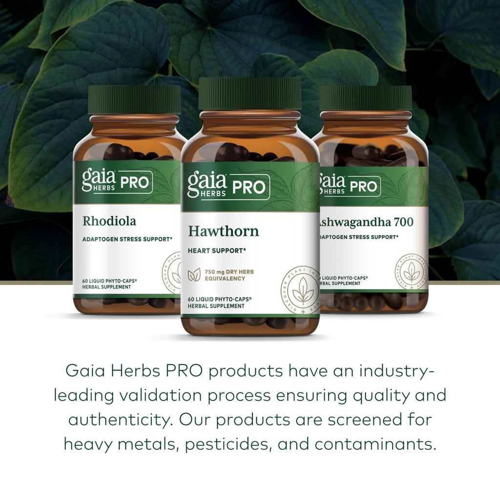 Gaia PRO Hawthorn 60 Vegan Liquid Phyto-Capsules