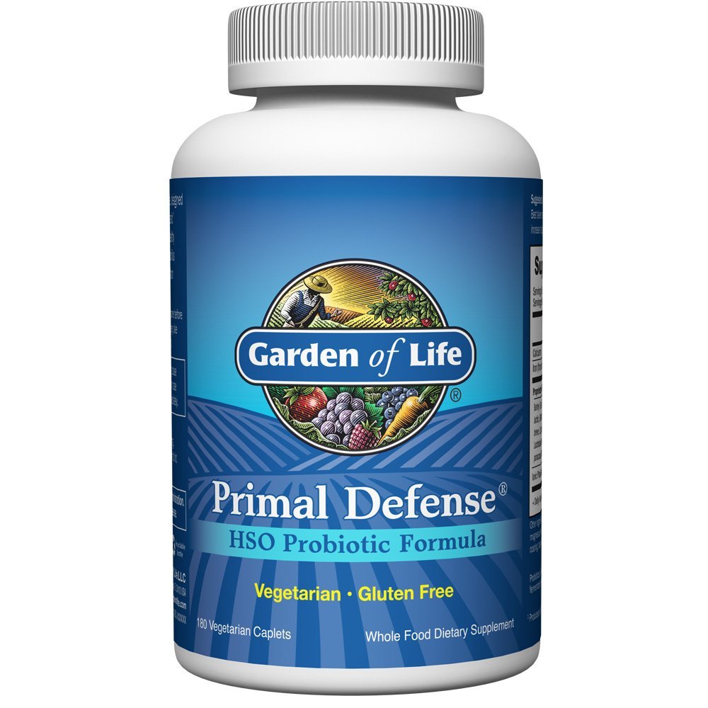 Garden of Life - Primal Defense HSO Probiotic Formula - 180 Vegetarian Caplet(s)