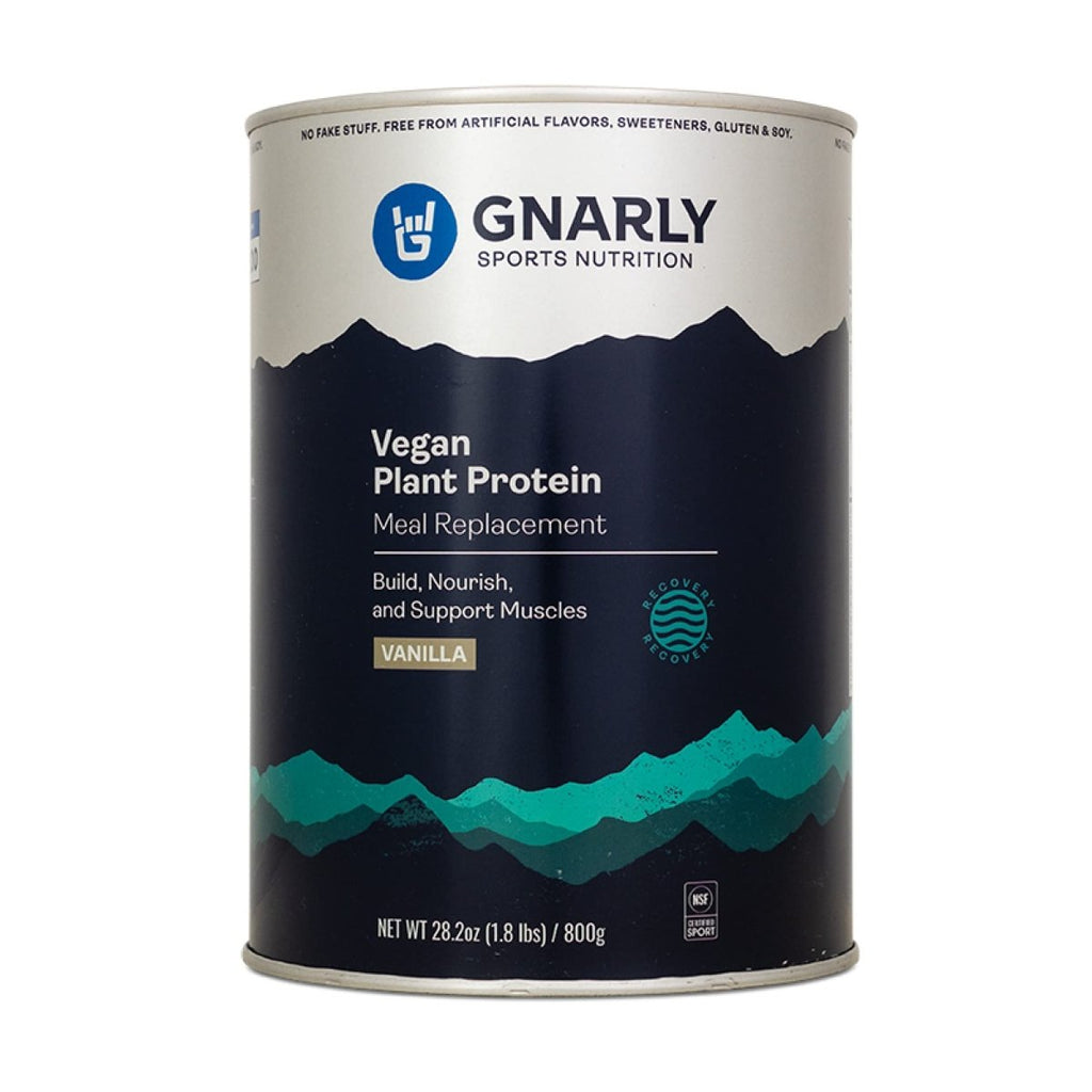 Gnarly Nutrition - Vegan Plant Protein Meal Replacement Powder Vanilla - 28.2 oz.