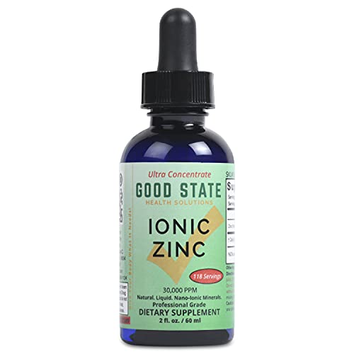 Good State - Liquid Ionic Zinc Ultra Concentrated 30000 Ppm - 2 fl. oz.