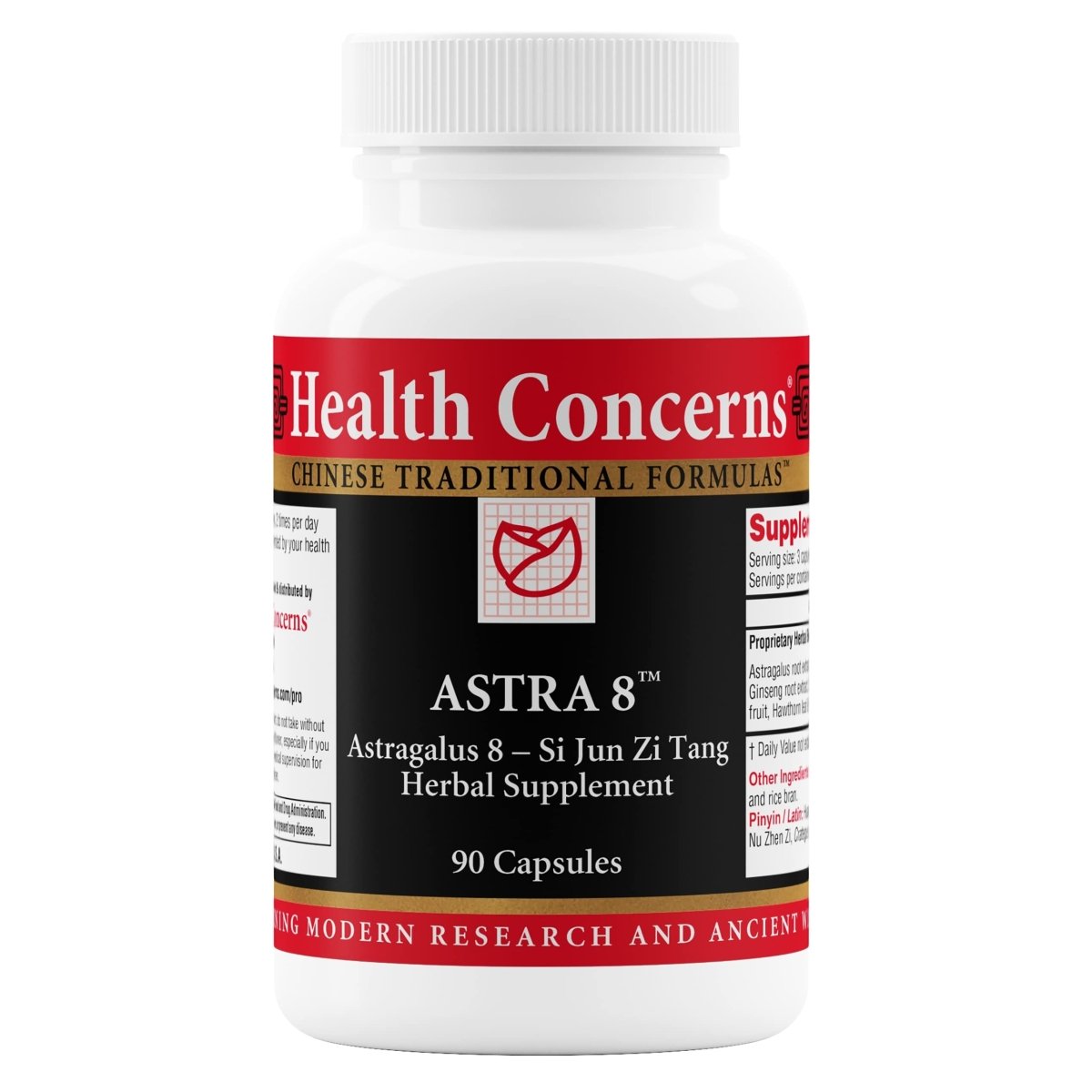 Health Concerns Astra 8 - Immune System Support & Energy Supplement - 90 Capsules