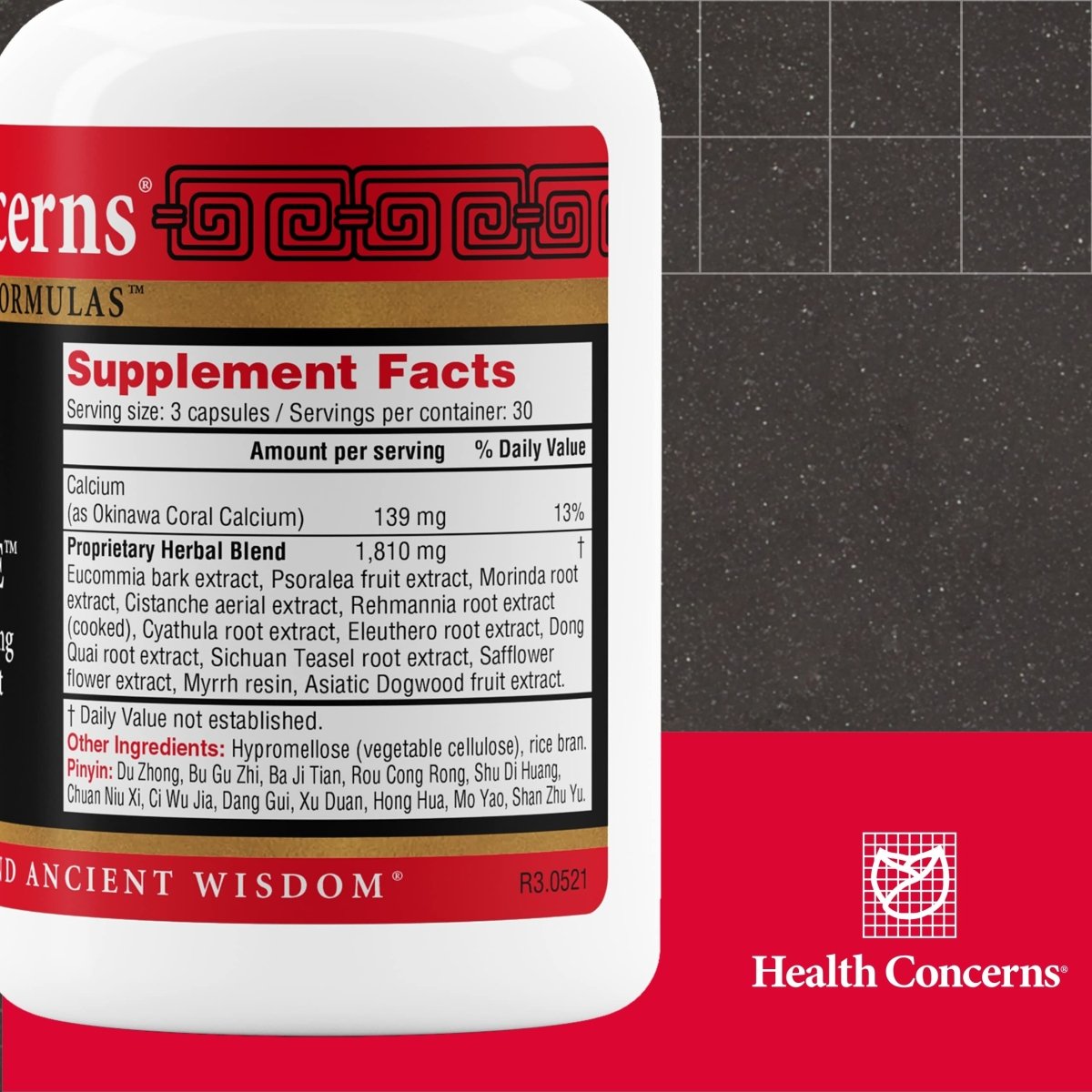 Health Concerns Backbone 90 Tablets