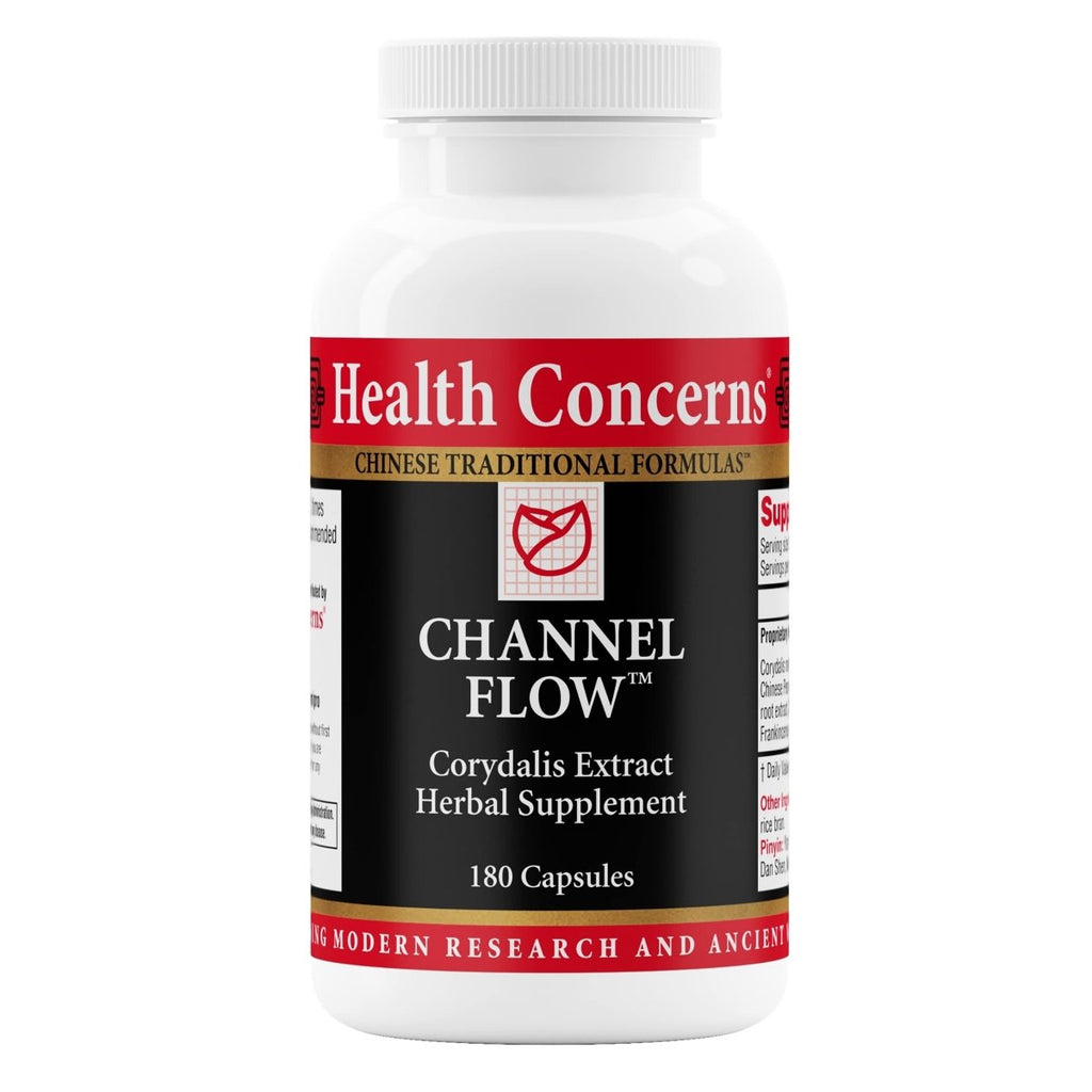 Health Concerns Channel Flow - Muscle Health Supplement - Blood Support - 180 Capsules