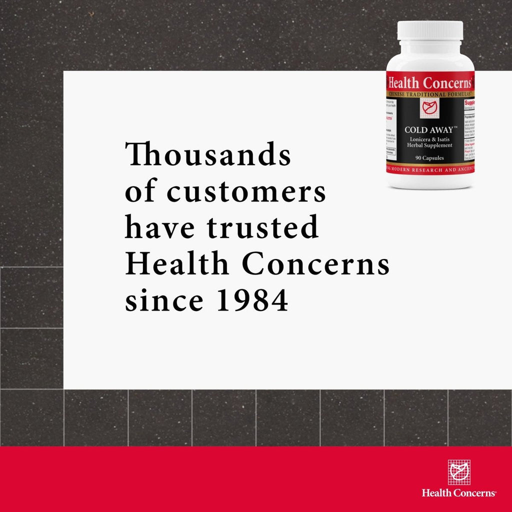 Health Concerns Cold Away (Gan Mao Ling) 90 Tablets
