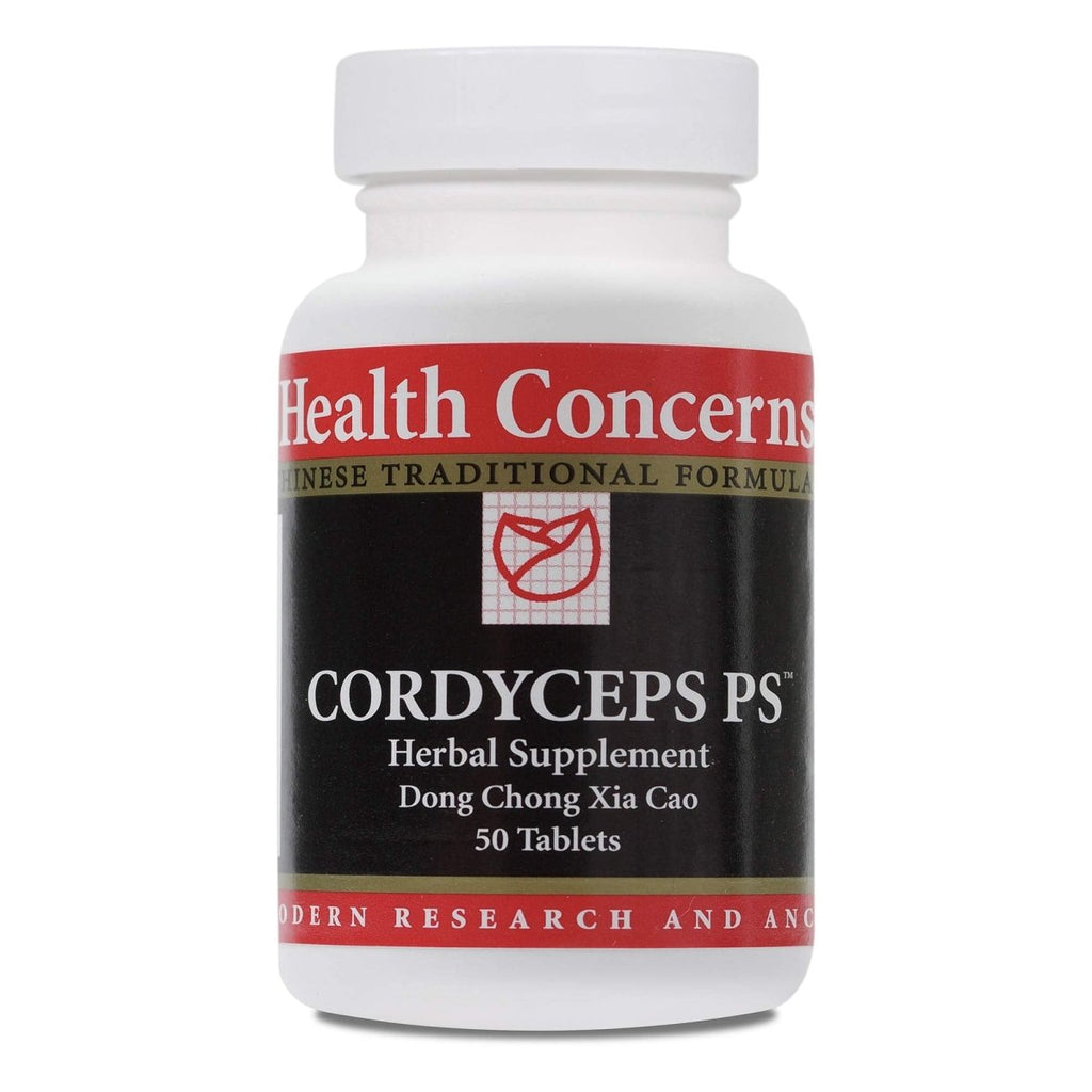 Health Concerns - Cordyceps PS - Dong Chong Xia Cao Herbal Supplement - 50 Tablets