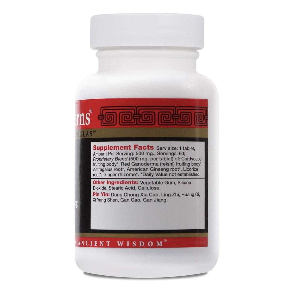Health Concerns - CordySeng - Fu Zheng Chinese Herbal Supplement - Fatigue and Immune Function Support - with Cordyceps Fruiting Body - 60 Count