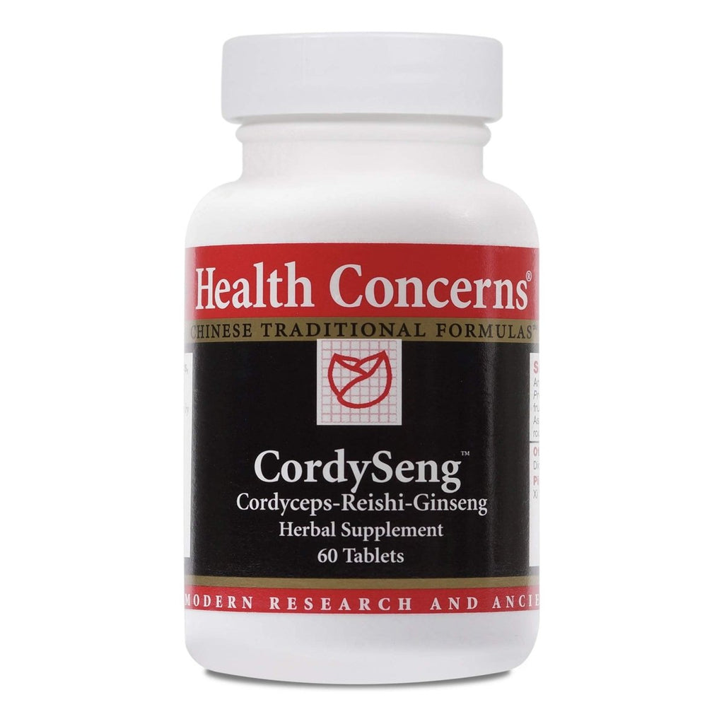 Health Concerns - CordySeng - Fu Zheng Chinese Herbal Supplement - Fatigue and Immune Function Support - with Cordyceps Fruiting Body - 60 Count