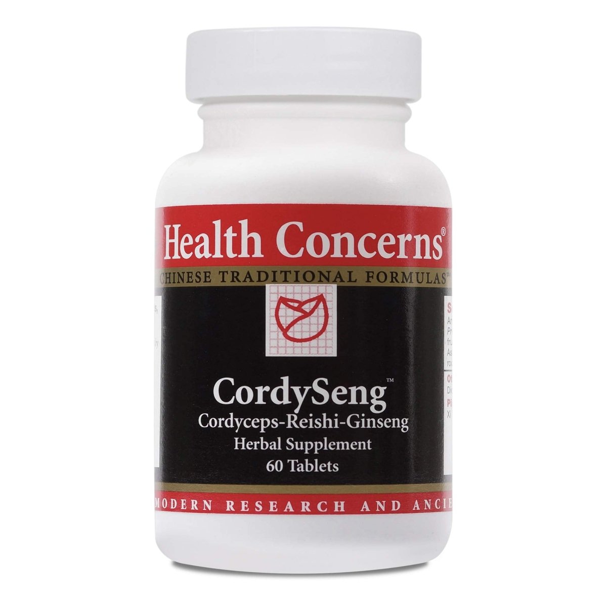 Health Concerns - CordySeng - Fu Zheng Chinese Herbal Supplement - Fatigue and Immune Function Support - with Cordyceps Fruiting Body - 60 Count