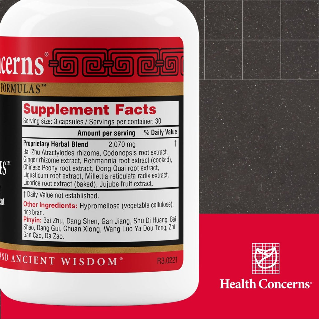 Health Concerns Eight Treasures 90 Capsules