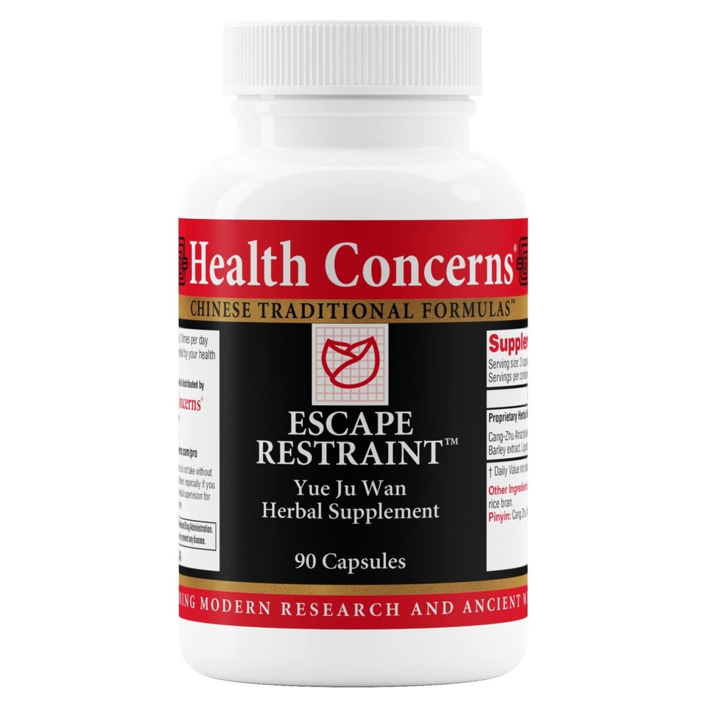 Health Concerns Escape Restraint - Digestion & Liver Health Formula Supplement - 90 Capsules
