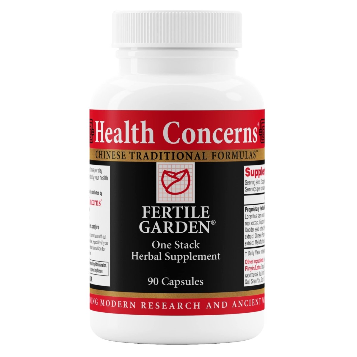 Health Concerns Fertile Garden - Menstrual Relief & Women's Health Supplement - 90 Capsules