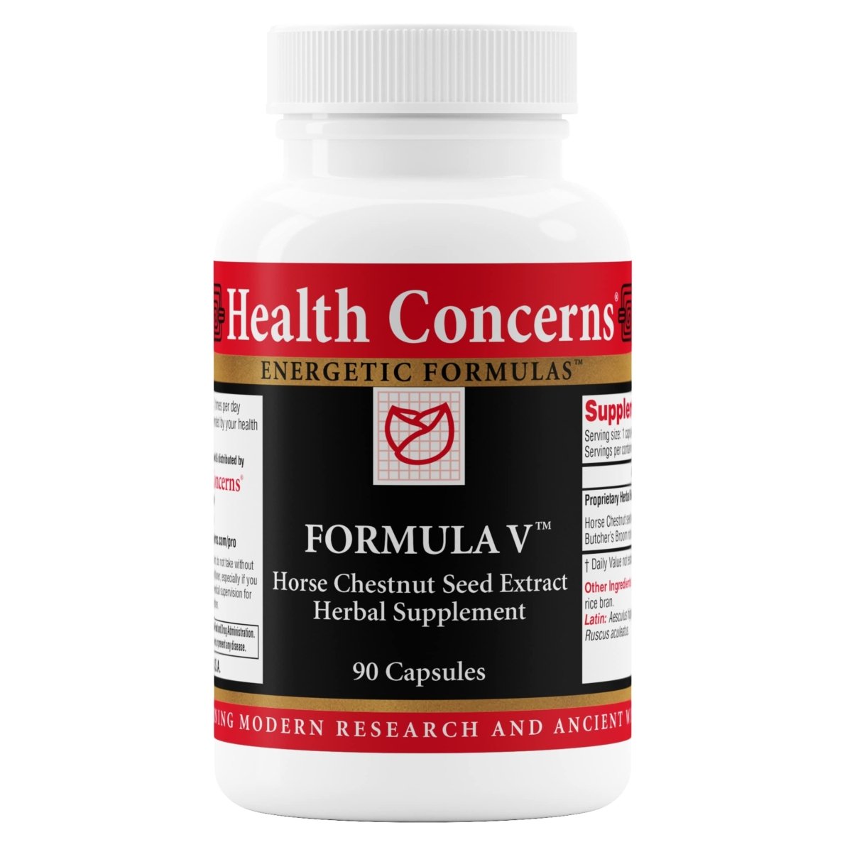 Health Concerns Formula V - Blood Health & Circulation Supplement - Aids Blood Vessels - 90 Capsules