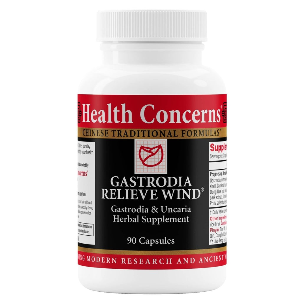 Health Concerns Gastrodia Relieve Wind 90 Count
