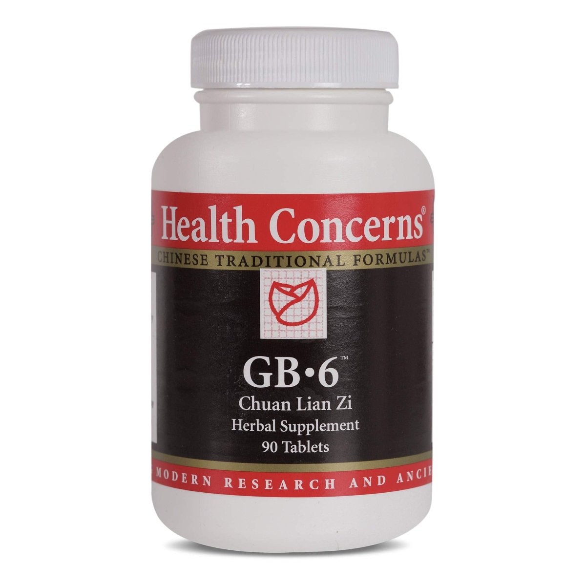 Health Concerns - GB-6 - Chuan Lian Zi Herbal Supplement for Gallbladder and Liver Support - 90 Tablets