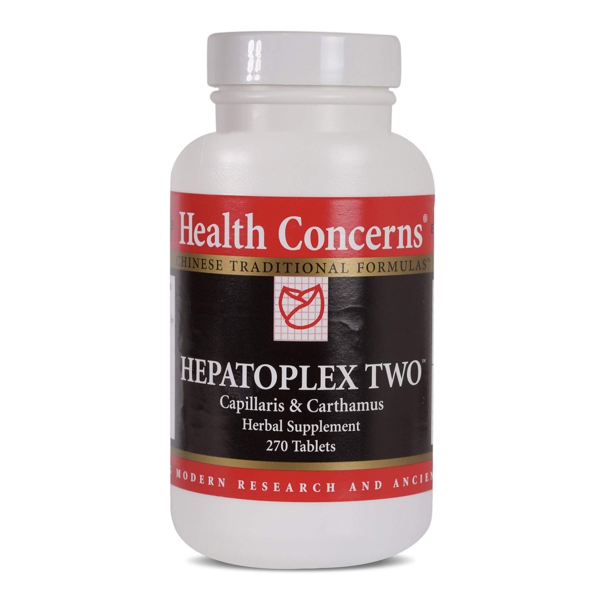 Health Concerns - Hepatoplex Two - Chinese Herbal Supplement - Liver Health Support - with Capillaris Herb - 270 Count