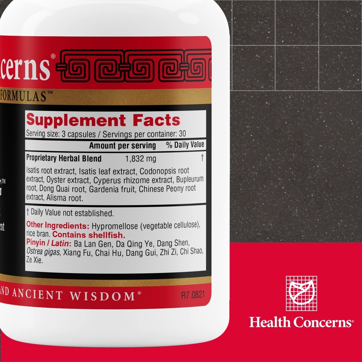 Health Concerns Isatis Cooling 90 Tablets