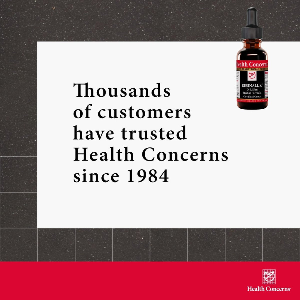 Health Concerns Resinall K - Energy Healing & Regeneration Support Formula - 1 fl oz