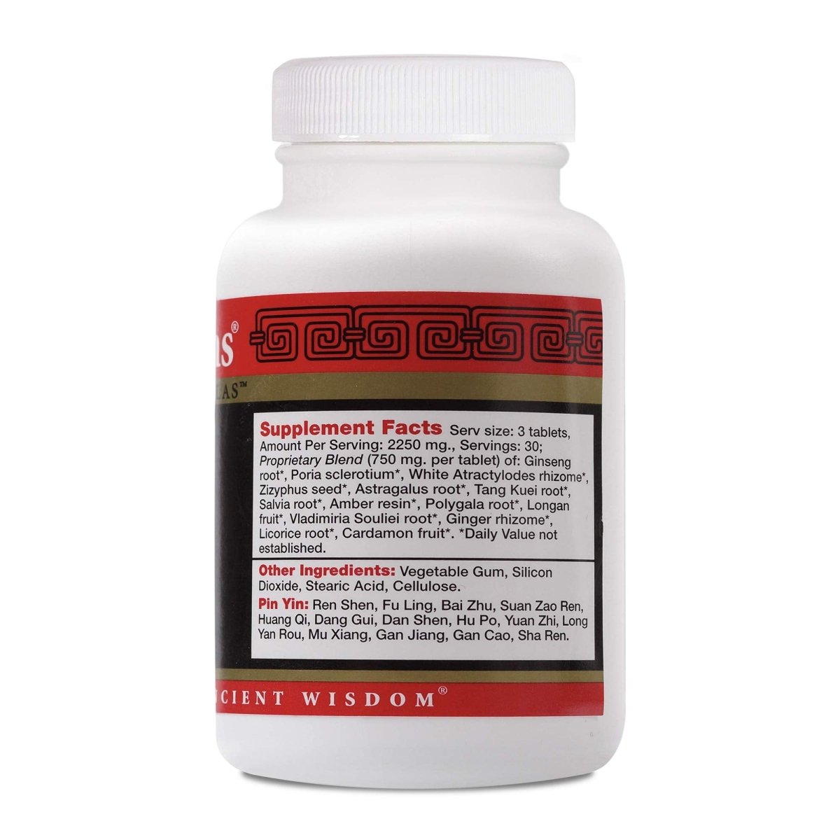 Health Concerns - Shen-Gem - Modified GUI Pi Wan Herbal Supplement - 90 Tablets