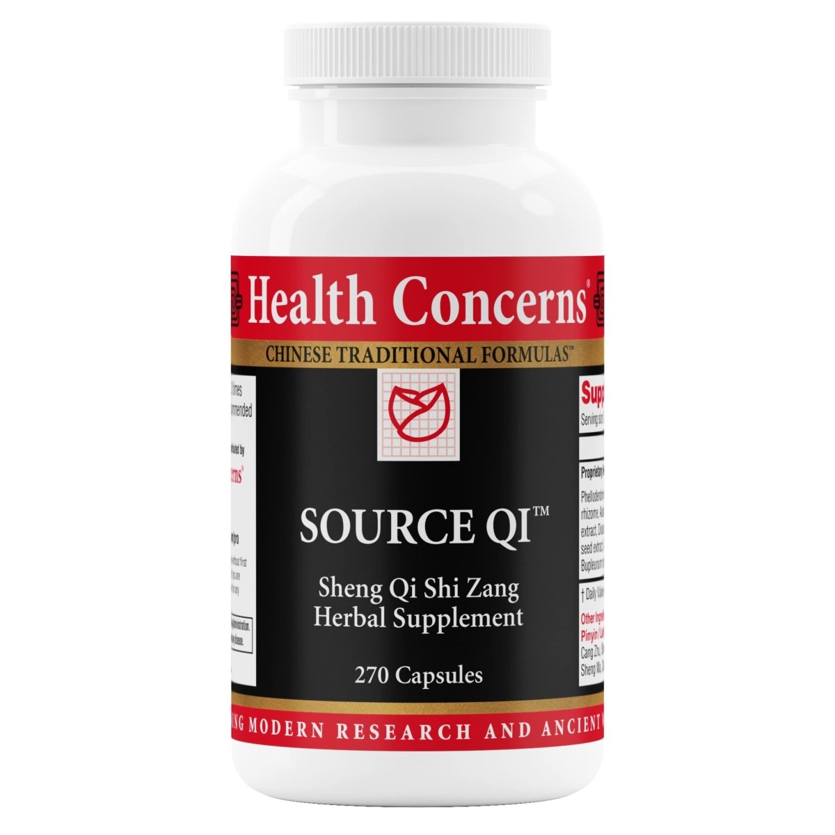 Health Concerns Source qi - Intestinal Support and Digestion Function Supplement - 270 Capsules