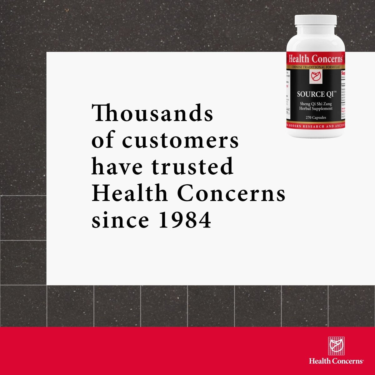 Health Concerns Source qi - Intestinal Support and Digestion Function Supplement - 270 Capsules
